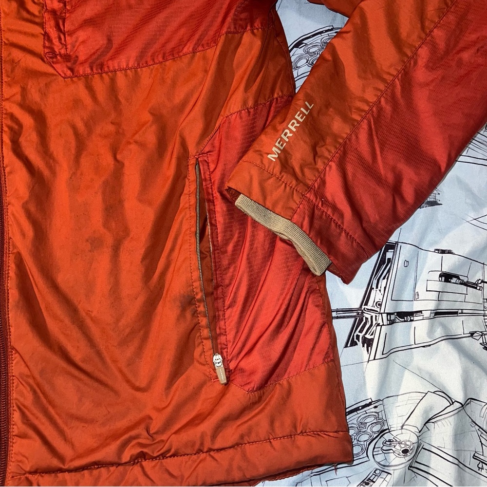 Merrell Men's Orange Performance Jacket - Picture 5 of 11